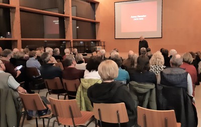 Rückblick Vortrag von Philipp Schöbi über die Buchautorin „Anna Hensler“ am 15.3.2023 in der Aula der Mittelschule